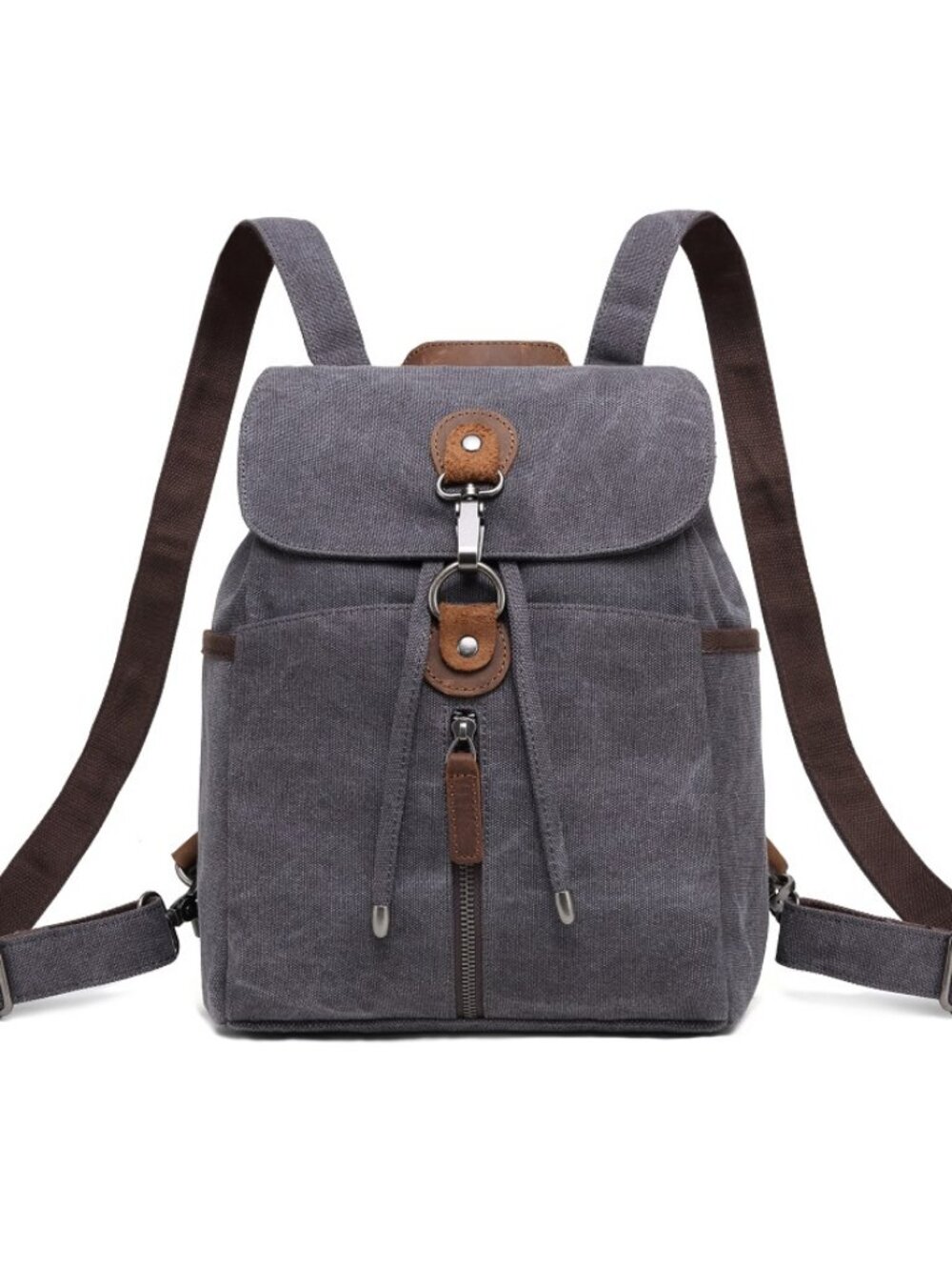 Davan Designs MF-551 Multifunctional Canvas Backpack Crossbody Bag Boho Travel